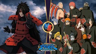 【Madara Uchiha VS Akatsuki Marathon battle】 NARUTO X BORUTO Ultimate NinjaSTORM CONNECTIONS screenshot 4