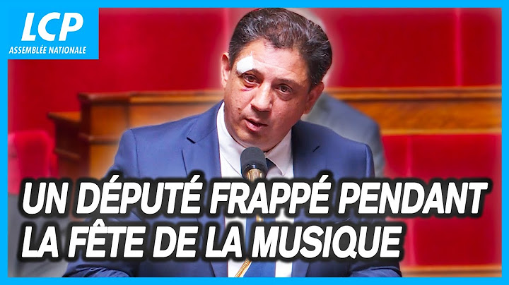 Un député frappé pendant la fête de la musique dénonce "une culture de l'ultraviolence" - 24/06/2025