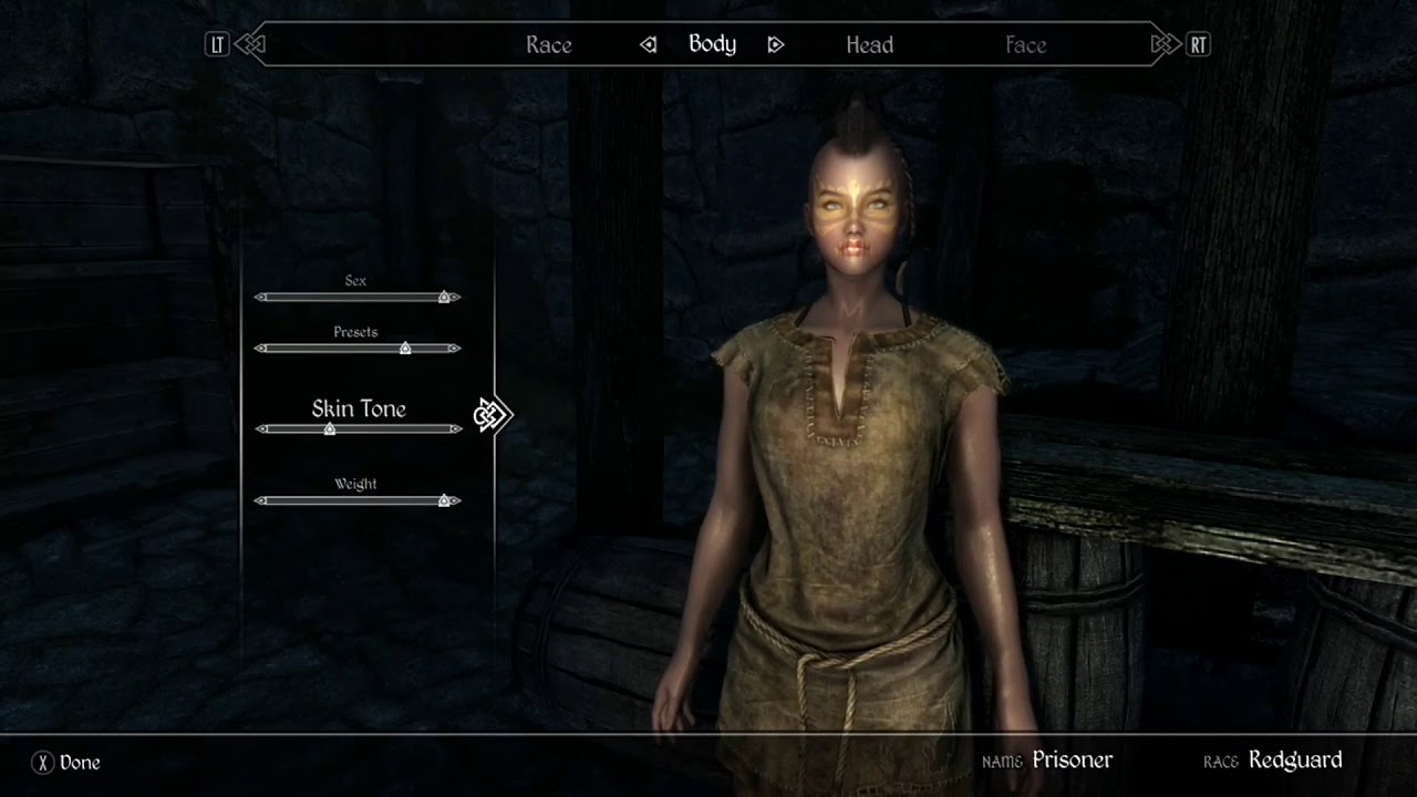 Skyrim Se: Character Creation video! (Jasmine)