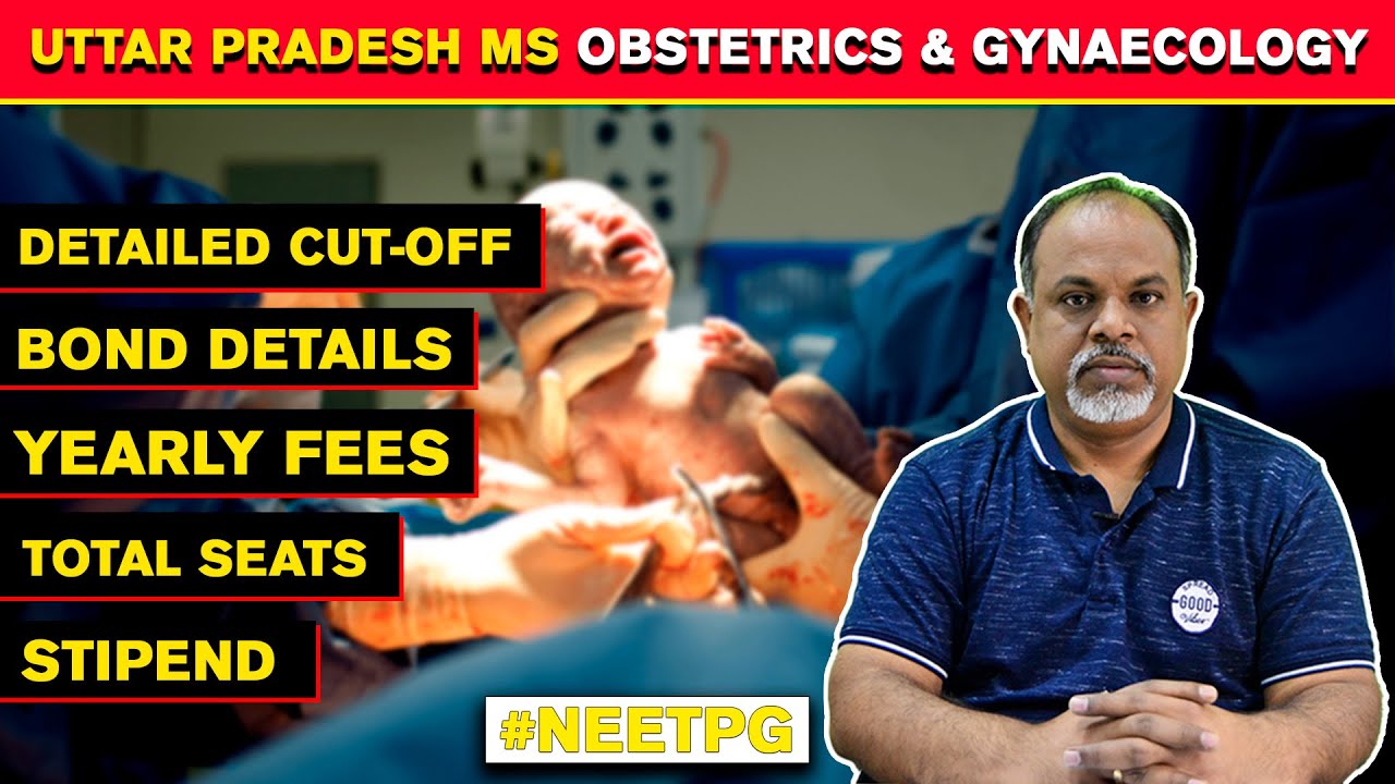 Uttar Pradesh MS Obstetrics & Gynaecology Cutoff 2022 Seats Fees