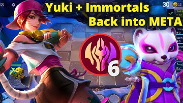 YUKI 3 + IMMORTALS + WANWAN BACK INTO META NEW UPDATE | MLBB MAGIC CHESS BEST SYNERGY COMBO TERKUAT