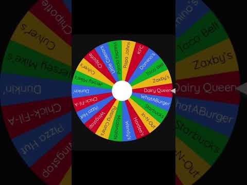 Removing A Fast Food Chain Until The Wheel Decides The Best One- Part 5 wheeldecides spinthewheel