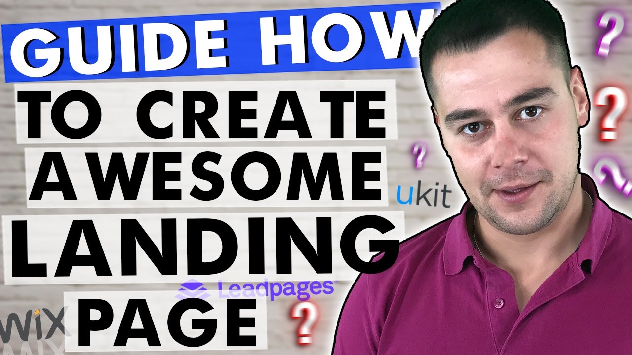 How to Create A Landing Page 🔥 Step-by-Step for Beginners - YouTube