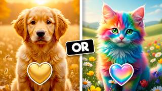 Would You Rather...? ⭐ Gold or 🌈 Rainbow