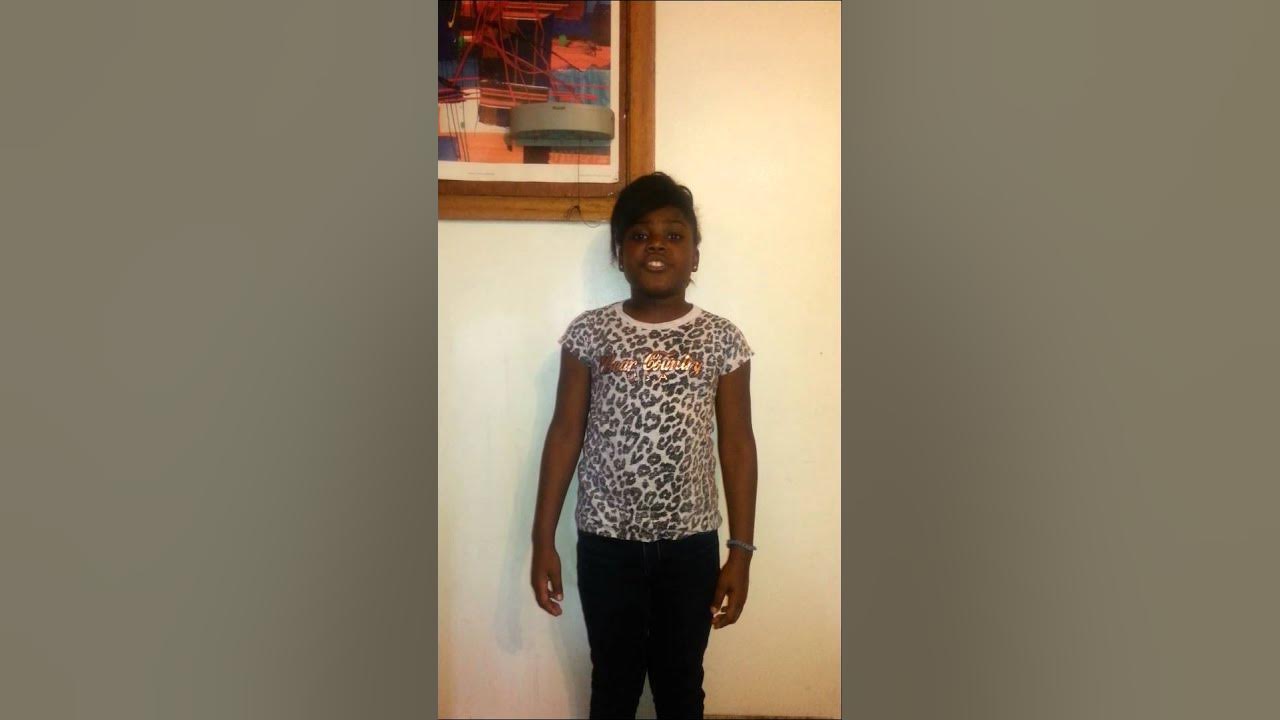 Zaria Imani singing Break Every Chain - YouTube