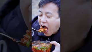 Tofu brain is so delicious丨Chinese Food Eating Show丨TikTok Funny Videos