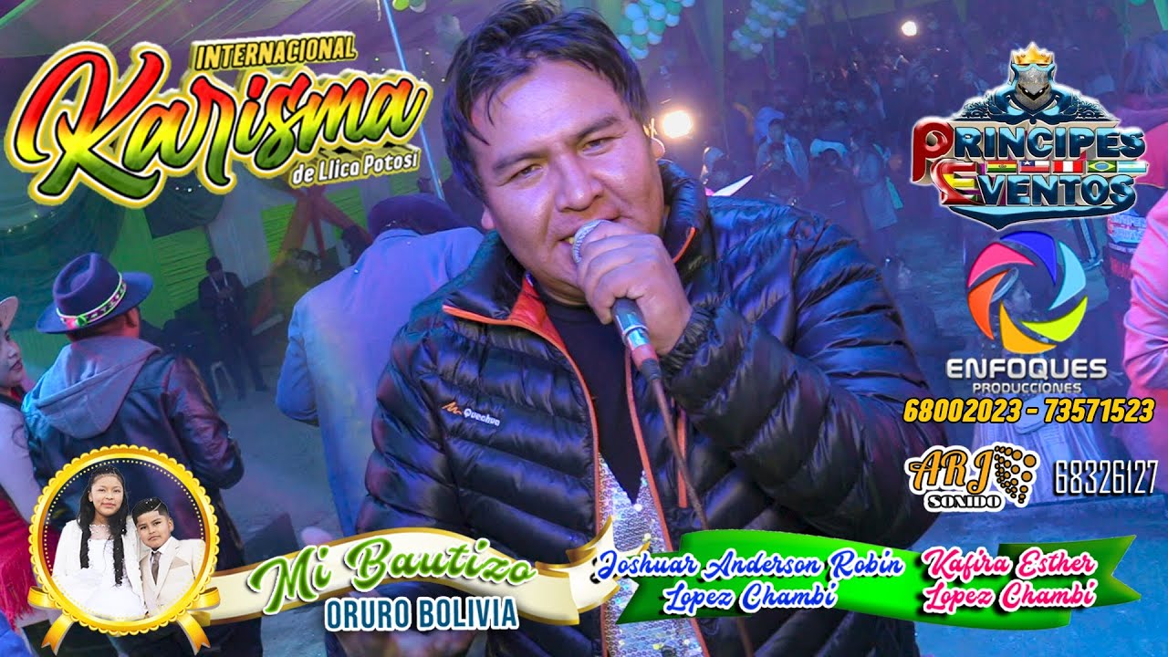 Karisma de Llica en vivo en el Bautizo de Joshuar Anderson Y Kafira