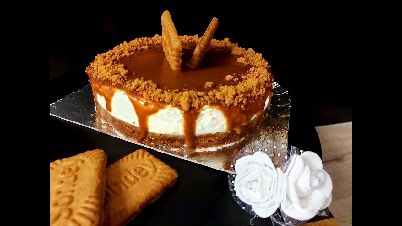how to succeed speculoos cheesecake? (cheesecake lotus) the original recipe !!! step by step