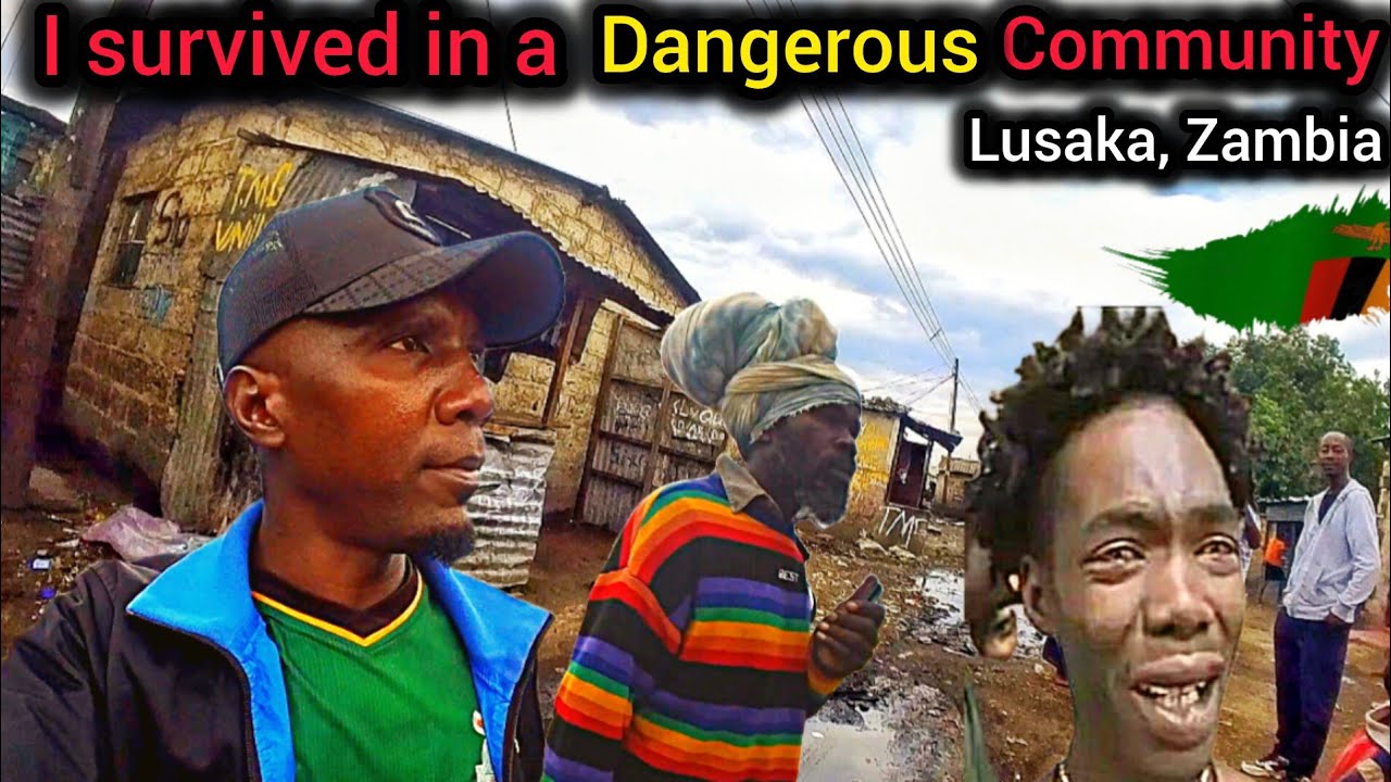 Life Inside a dangerous community in Lusaka Zambia // this is Misisi slum / cost of living #ghetto