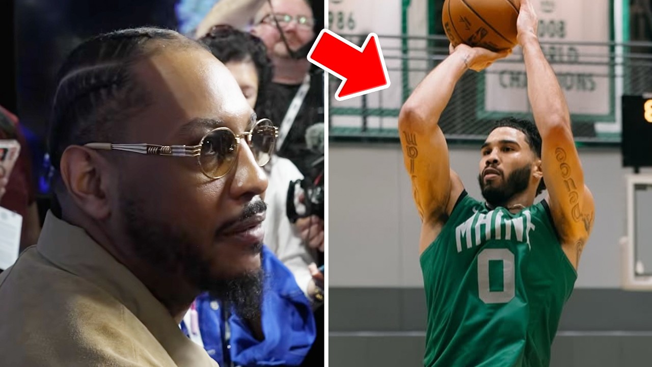 Carmelo Anthony: Jayson Tatum Return "SCARES THE NBA" | NBA All-Star Weekend