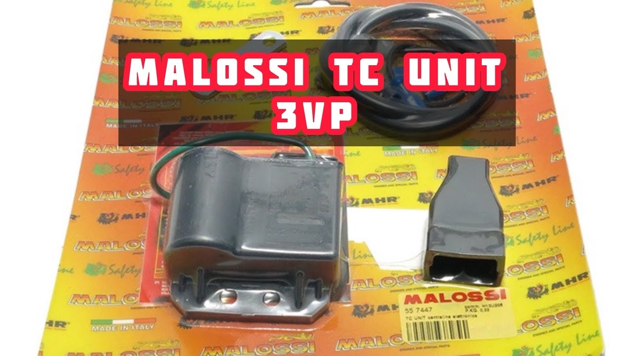 КАК ПОДКЛЮЧИТЬ КОММУТАТОР MALOSSI TC UNIT MINARELLI 3VP YAMAHA JOG 557447