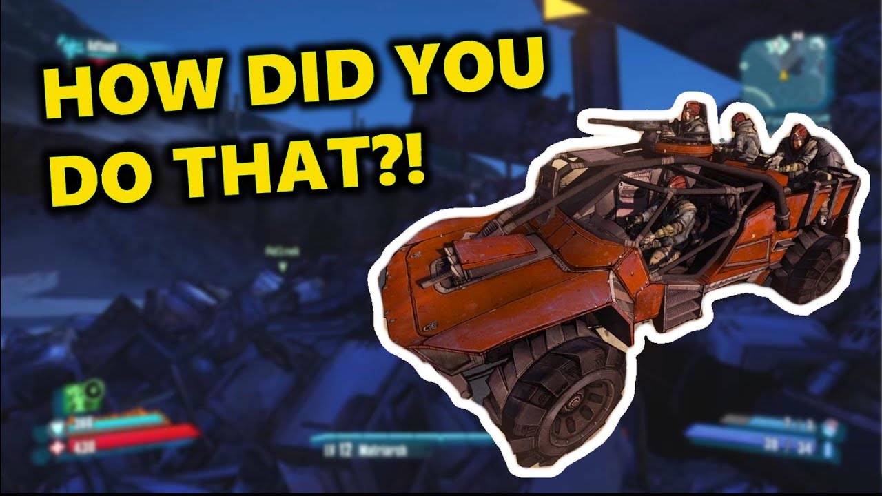 BORDERLANDS 2 Bandit Technical funny glitch