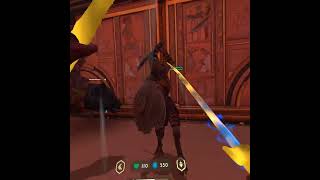 #vr #gaming #quest #asgardswrath Fist bump 🐺☮️