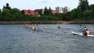 DLRG Freigewässerlandesmeisterschaften im Rettungsschwimmen 2015 - Ski Race 2