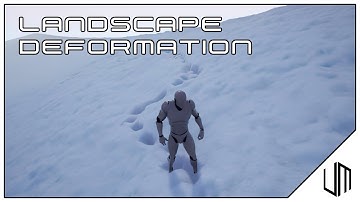How to DEFORM LANDSCAPES in Unreal Engine