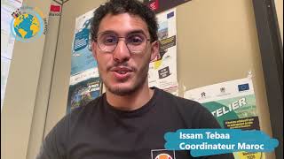 Issam TEBAA, coordinateur Réseau Climat Jeunesse Maroc