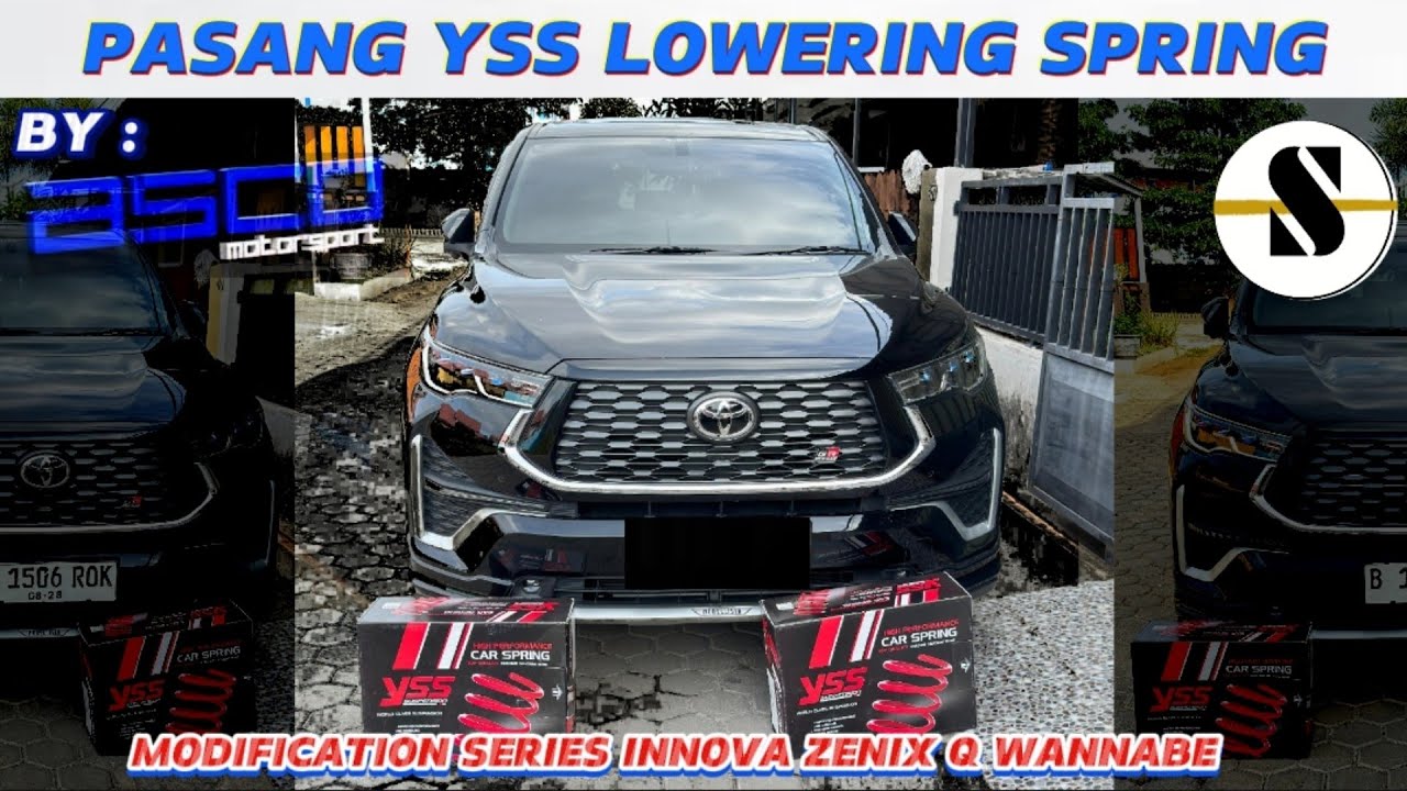MODIFICATION SERIES INNOVA ZENIX Q WANNABE: PASANG LOWERING SPRING BY ...