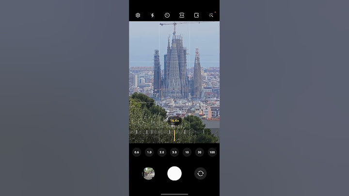 Samsung Galaxy S23 Ultra - Space Zoom Tested ( Park Güell, Barcelona)