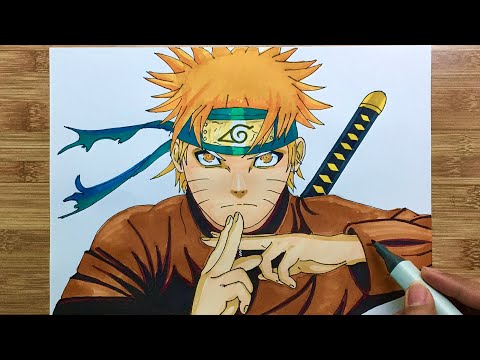 Video Vẽ Naruto đơn giản siêu đẹp #24 | How to draw Naruto... - youtube