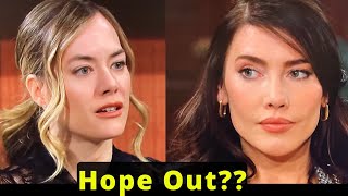 Hope worries that Steffy will end Hope for the Future! #boldandbeautiful