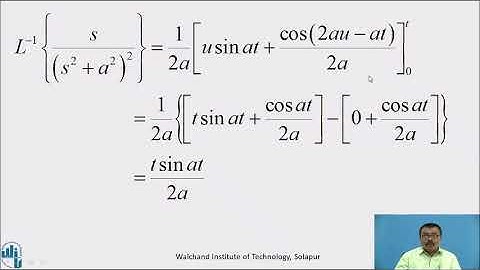 Inverse Laplace Transform by Convolution theorem-Part-II