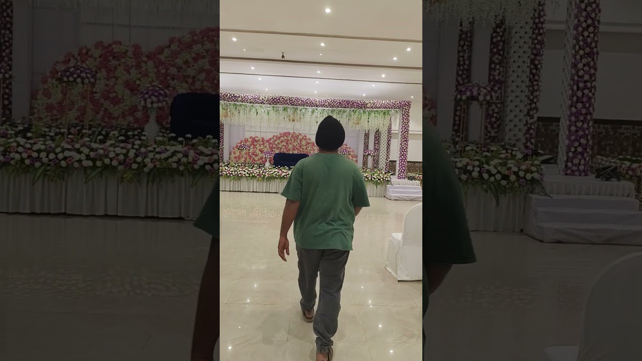 Reception decoration 