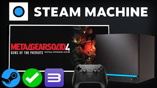 METAL GEAR SOLID 4 Steam Machine Performance: RPCS3 PS3 Emulation