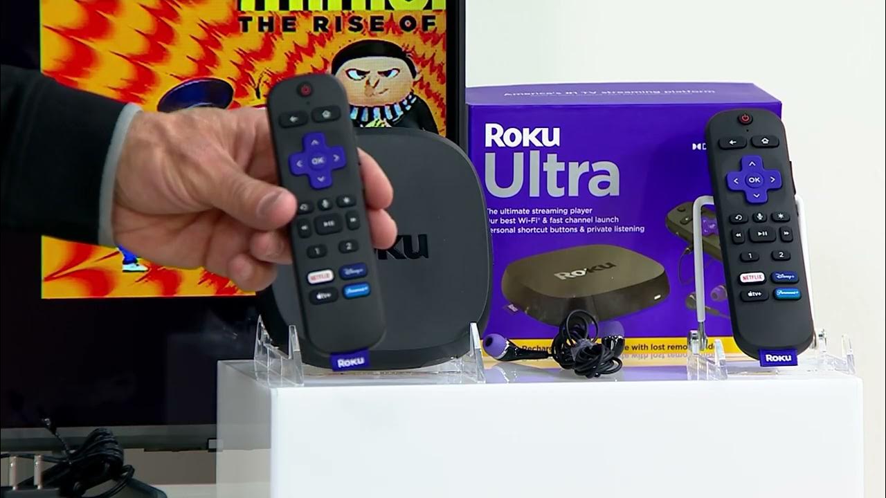 Roku Ultra 4K Streaming Player with Voice Remote Pro & Voucher on QVC