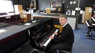 Second Hand Samick H-118 Upright Acoustic Piano Demonstration & Review