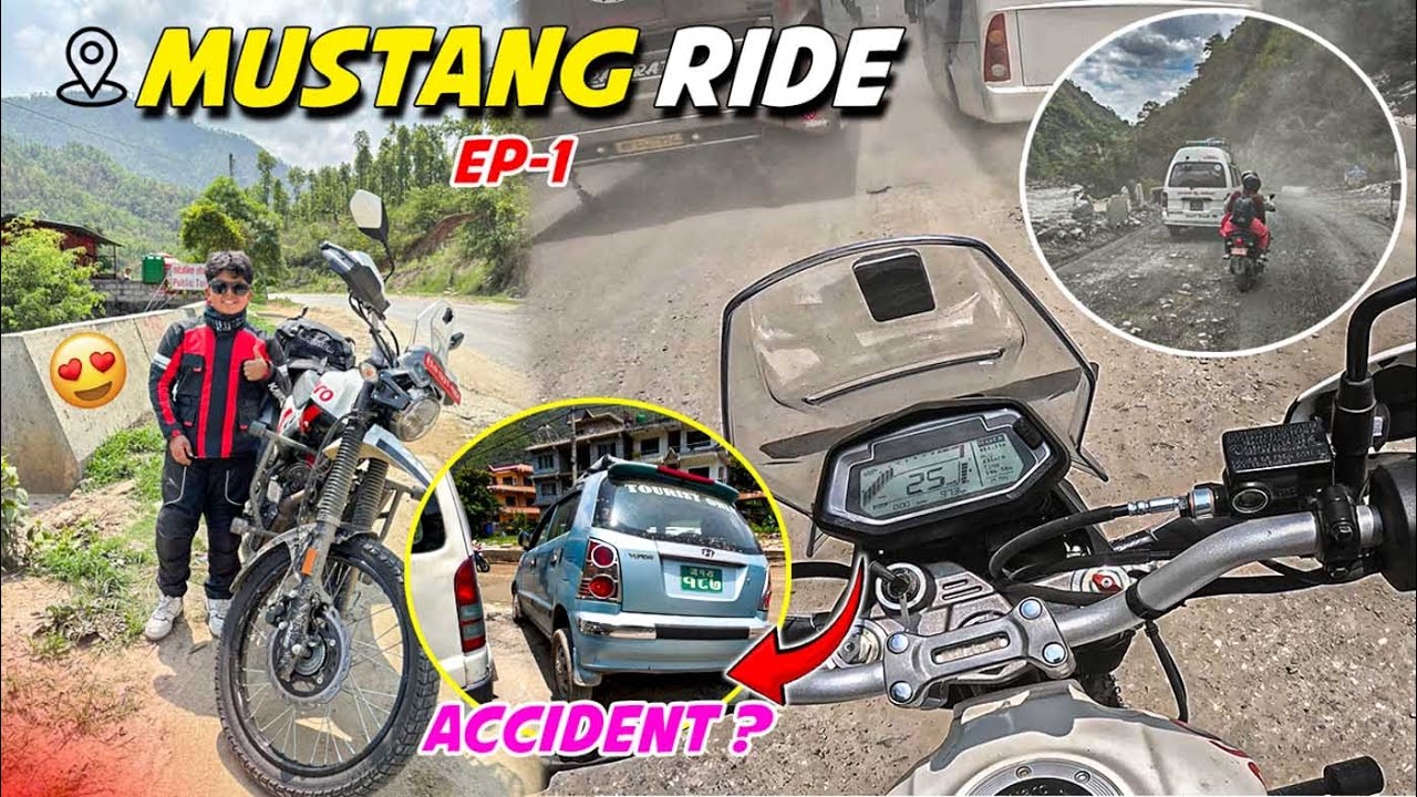 Upper Mustang Bike Ride Day 1 | KTM to Pokhara on 2 Bikes & a Scooter!