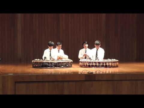 ฆ้องวงใหญ่สองวง เพลงจีนขิมใหญ่ สองชั้น-ชั้นเดียว ทางเดี่ยว