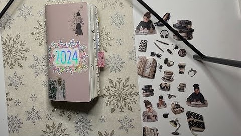 PWM | week 52 | 23- 29 December | sterling ink week sized notebook