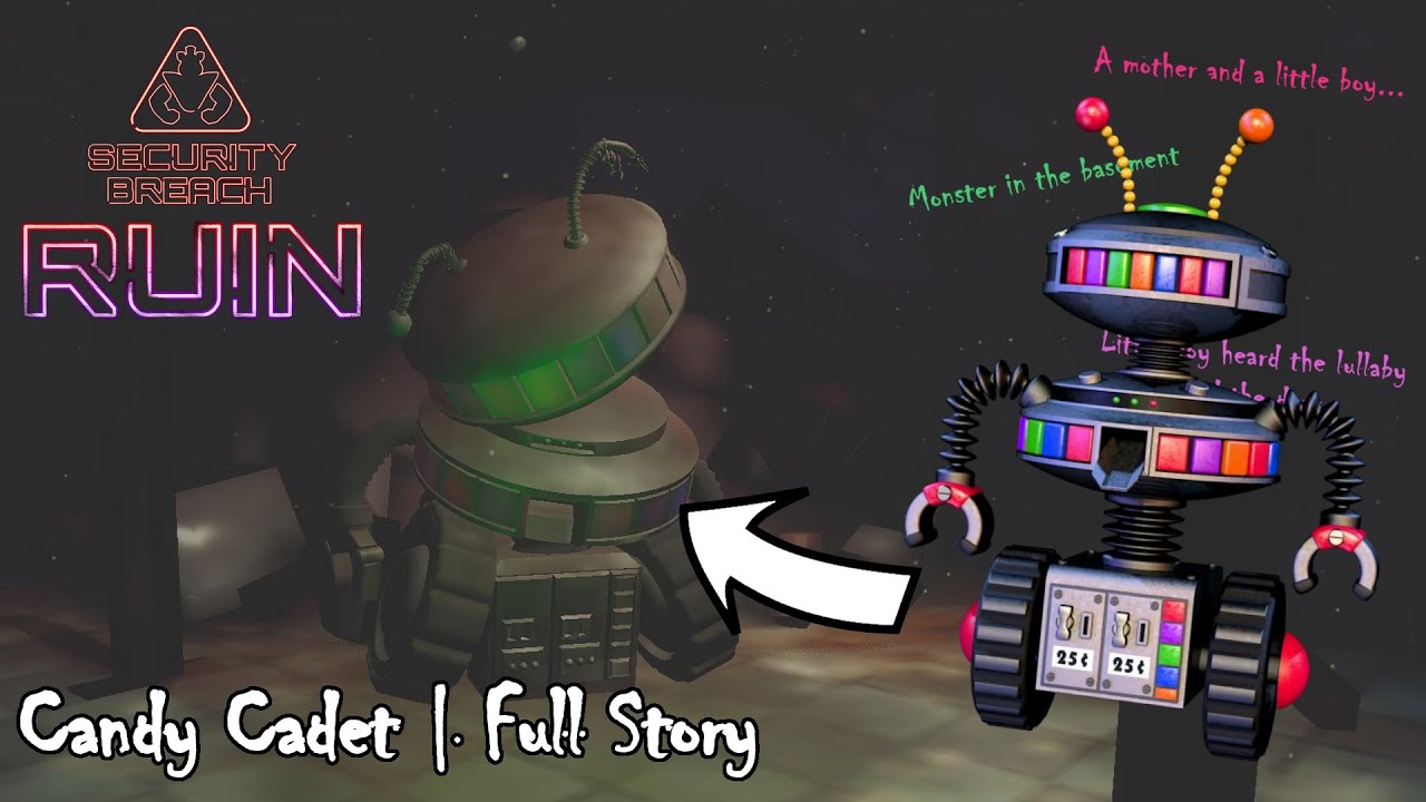 Candy Cadets Story FNAF Security Breach RUIN DLC YouTube