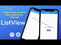 ListView in Flutter | Send Data to Other Screen | Flutter Tutorial 17