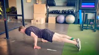 Push-up Progression Leaned Forward