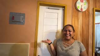 Installing Bathroom Door Closer | House of Mia Kaloka Home Improvements 4/29/24 #house #fypシ