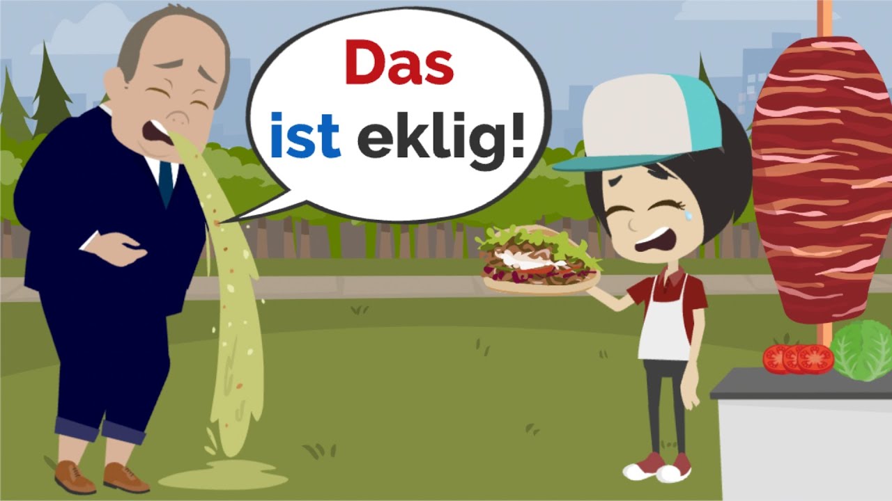 Lisa verkauft Döner mit GAMMELFLEISCH - Deutsch lernen