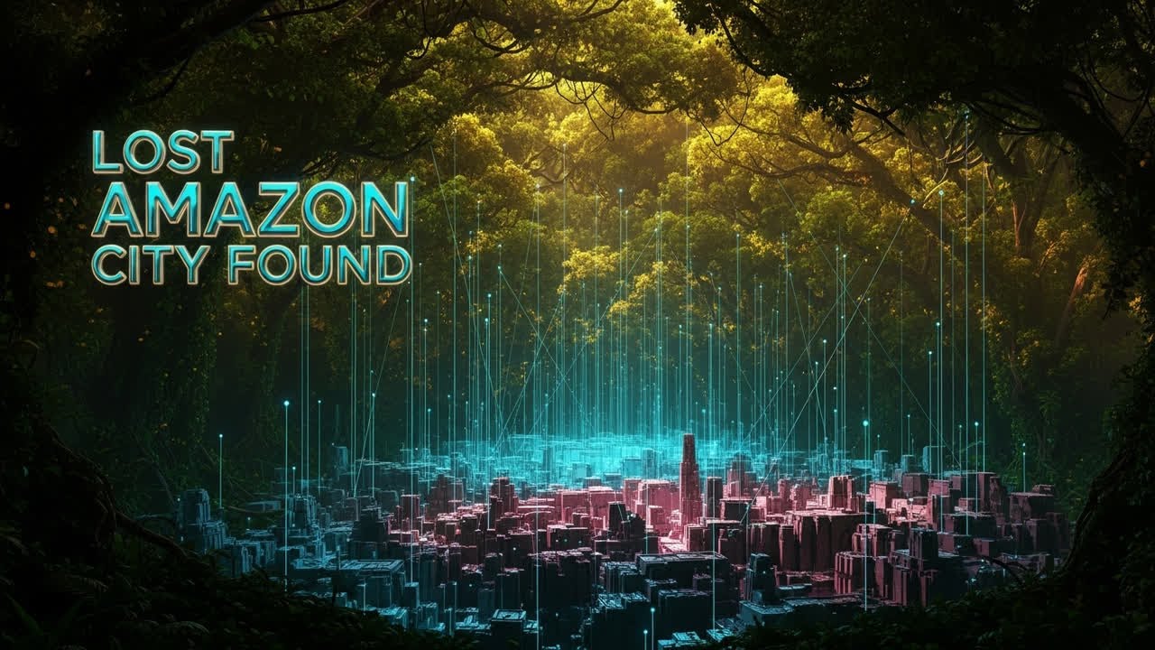 LASER Scans Pull Back the Amazon Canopy on a Lost Megalopolis