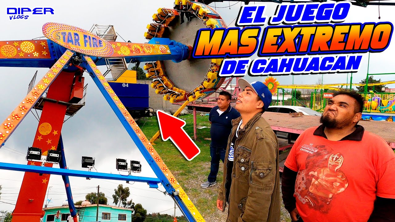 EL JUEGO EXREMO QUE DEBERIAS PROBAR!! 🎢 NOS SUBIMOS Y MIRA COMO NOS FUE 😫😵‍💫🤪🤪