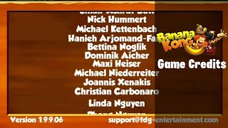 Banana Kong - Game Credits screenshot 3