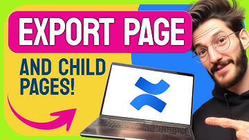 How to EXPORT PAGE and CHILD PAGES in Confluence (Step by Step) 2025
