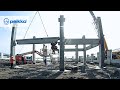 Precast frame construction in China with Peikko's bolted connections