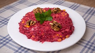 Health Booster Red Beet Salad | Turkish Style ❤️