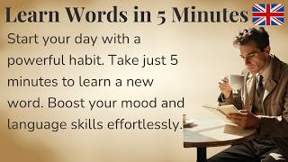 5 Minutes a Day: Learn Words | English Listening & Reading (A1-A2)