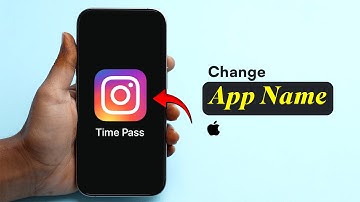 Hoe verander ik de app-naam op de iPhone?