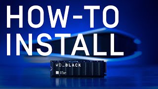 WD_BLACK™ SN850 M.2 PlayStation™ 5 Installation/How-to Guide
