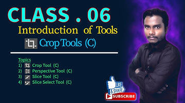 Latest Photoshop _ Intro of CROP and SLICE Tools _ For Beginners _ class_06