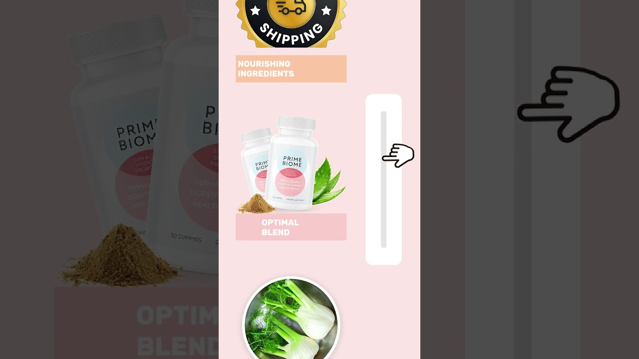 PrimeBiome Probiotic Gummies #shorts