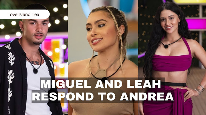 Miguel and Leah RESPOND to Andrea