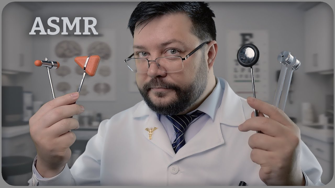 ASMR Detailed Cranial Nerve Exam (Soft Spoken Medical RP)
